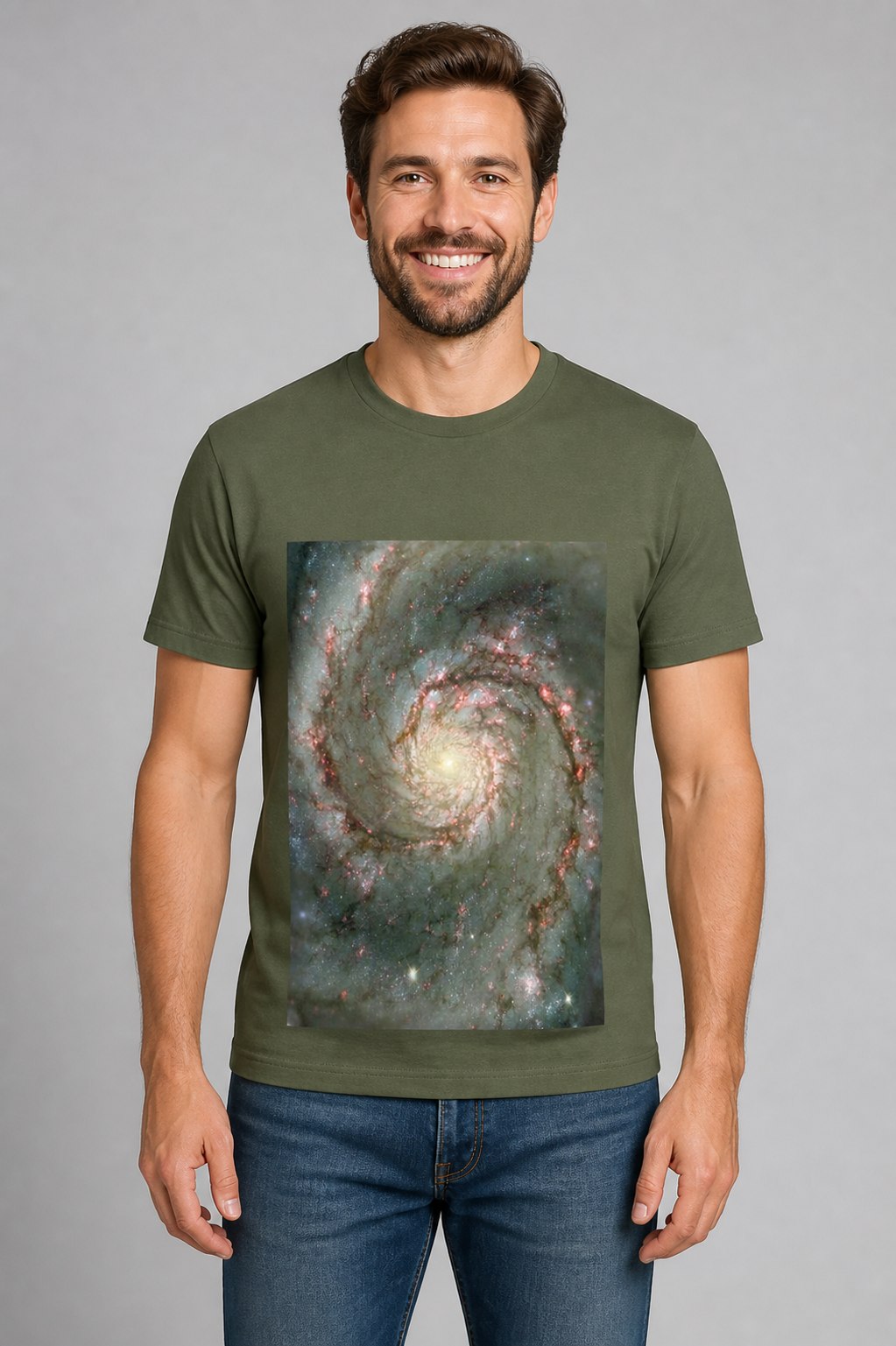 Camiseta Galáxia do Redemoinho