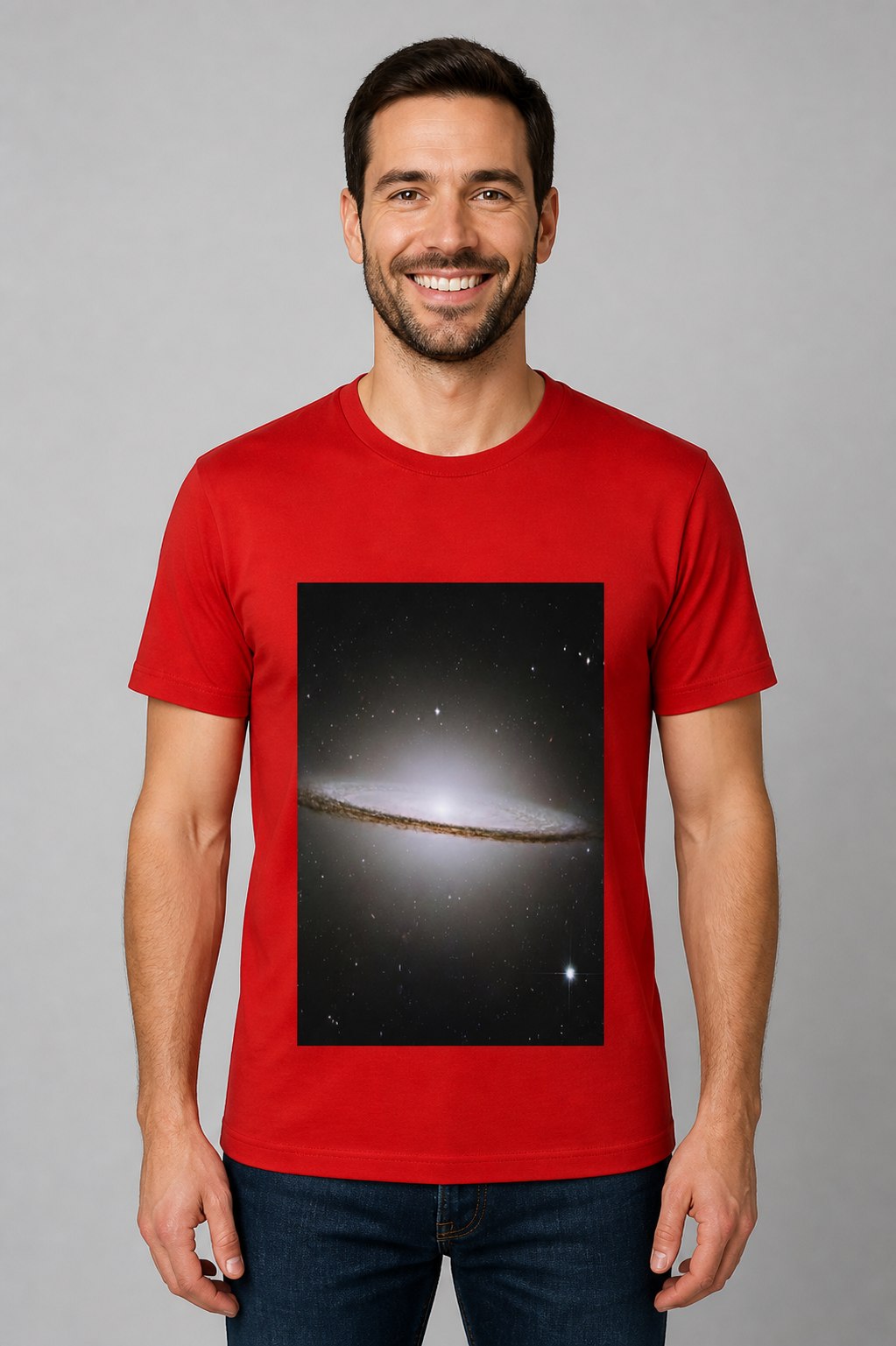 Camiseta Galáxia do Sombrero